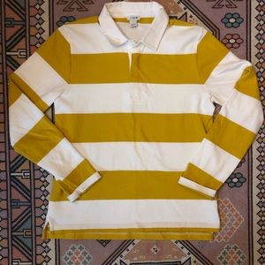 Women’s M J. crew Long Sleeve “rugby” shirt